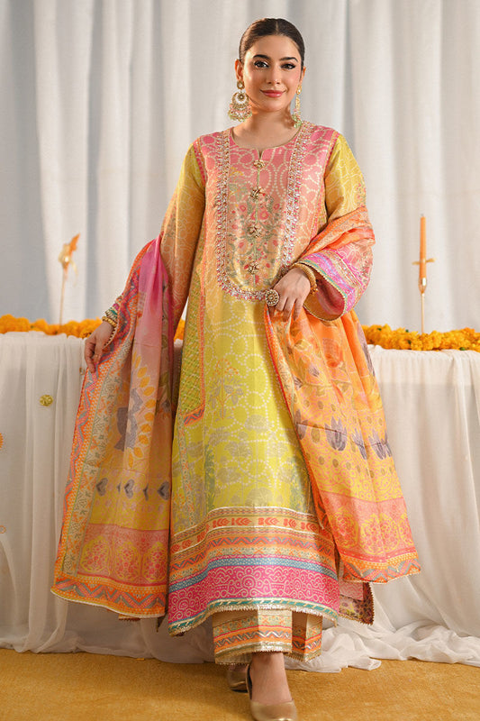 Ansab Jahangir Luxury Swiss Lawn Embroidered 3 Piece Unsticthed Miraal