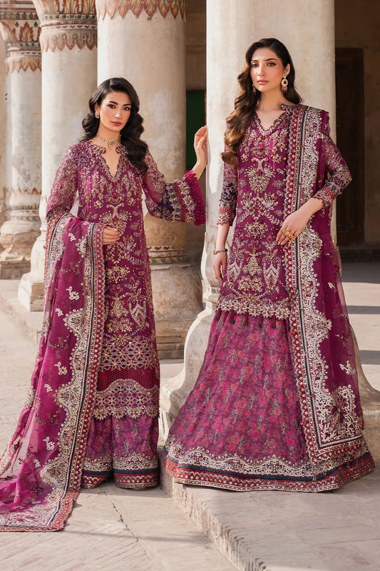 Iznik Wedding Festive Organza Embroidered Collection ILC-04