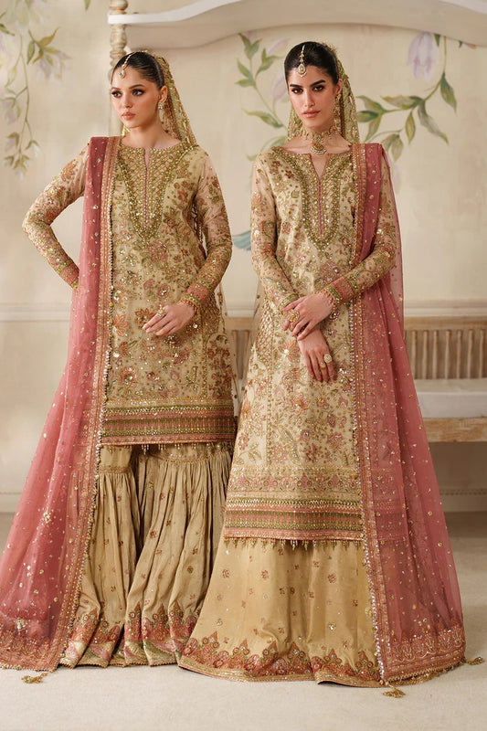 Baroque - Luxury Mysoory Embroidered 3 Piece Unstitched - CH14-02