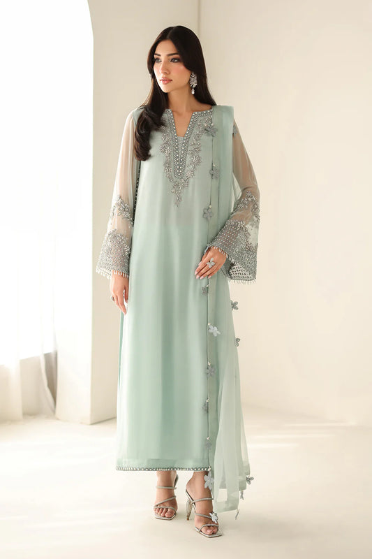 Barqoue Luxury Chiffon Embroidered Unstitched Collection PR-1153