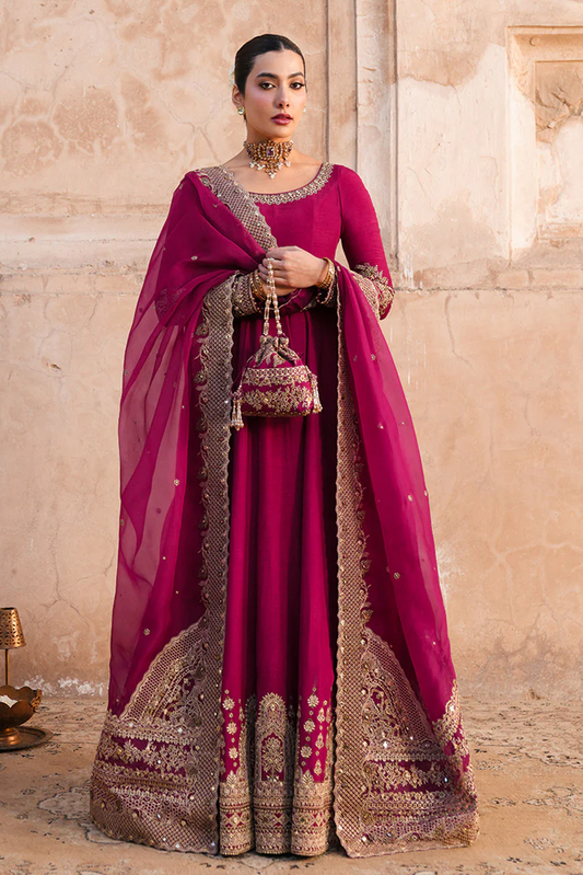 Faiza Saqlain Luxury Embroidered Chiffon Unstitched Collection Cassia