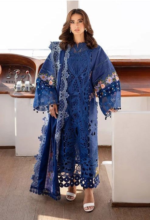 Parishay Monaco MS-06 Luxury Lawn Embroidered 3 Pc Unstitched / Stitched PA-202