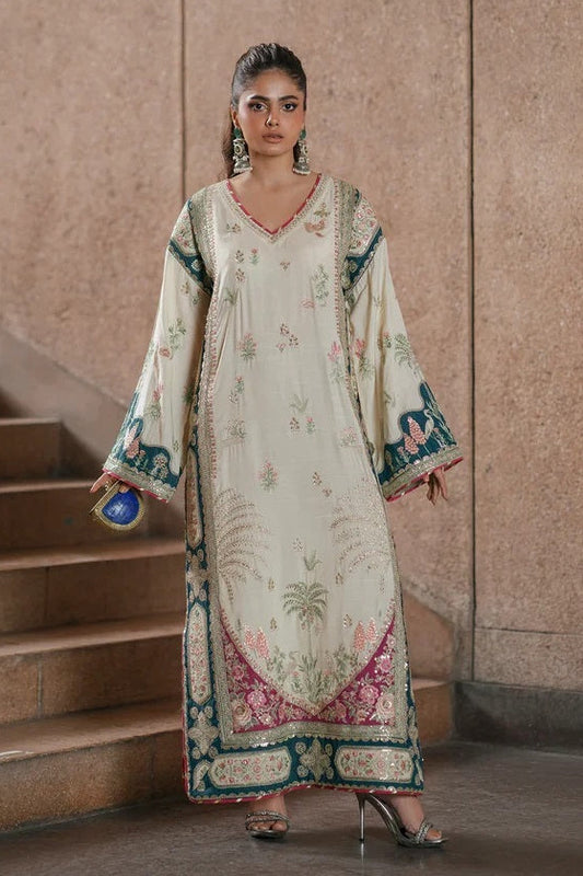 Pehnawa Luxury Silk Embroidered 3Pc Unstitched Suit Nainpreet