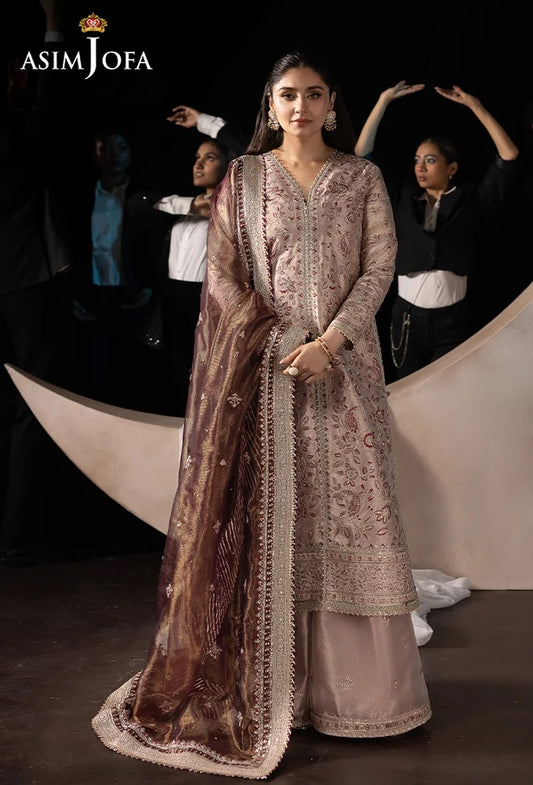 Asim Jofa AJLFF-10 Luxury Mysoori Embroidered Unstitched Suit PA-169