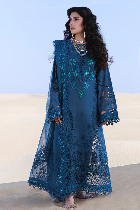 Nureh - Luxury Lawn Embroidered 3 Piece Unstitched - Kaia NE-229