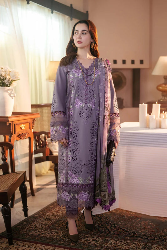 Jade Luxury Lawn Embroidered 3 Piece Unstitched Ombre 2025