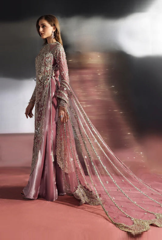 Soraya Luxury Organza Embroidered Unstitched 3PC Suit-Velisse