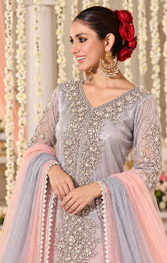 Pehnawa Luxury Silk Embroidered 3Pc Unstitched PA-306