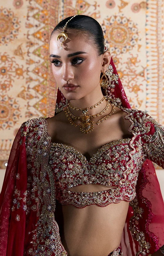 Suffuse Luxury Embroidered Organza Unstitched 3Pc Suit D-7 AAB-E-ZAR
