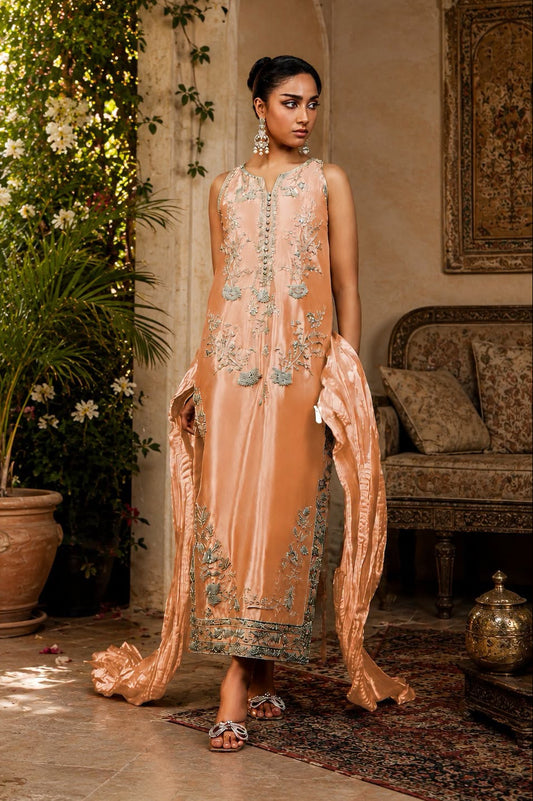 Ayesha Somaya Luxury Myssori Embroidered 3Pc Unstitched Suit-Ayra-17