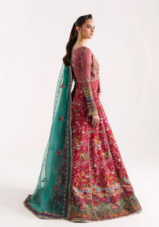 Republic WomensWear Luxury Embroidered Raw Slik Unstitched 3Pc Suit - Floriane
