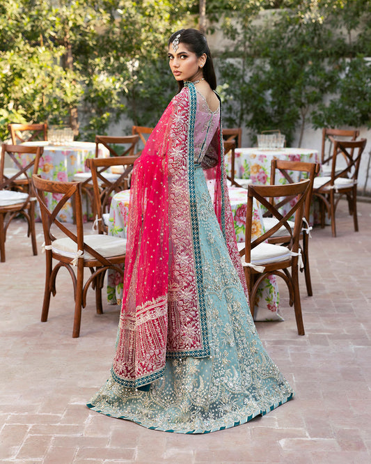 Gulaal Luxury Net Hand Embroidered Bridal Collection Shanaya