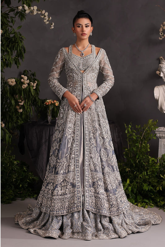 Ahmed Sultan - Luxury Organza Embroidered 3 Piece Unstitched - StarLace