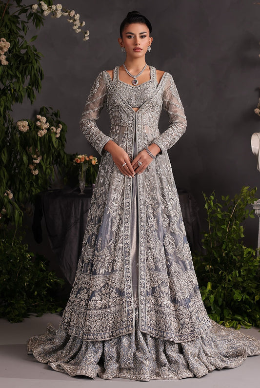 Ahmed Sultan - Velleza - Luxury Organza Embroidered 3 Piece Unstitched