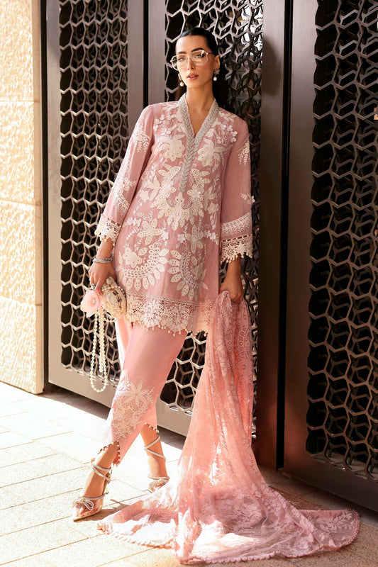 Maria.B Luxury Lawn Unstitched Embroidered 3Pc Suit D-2603-A