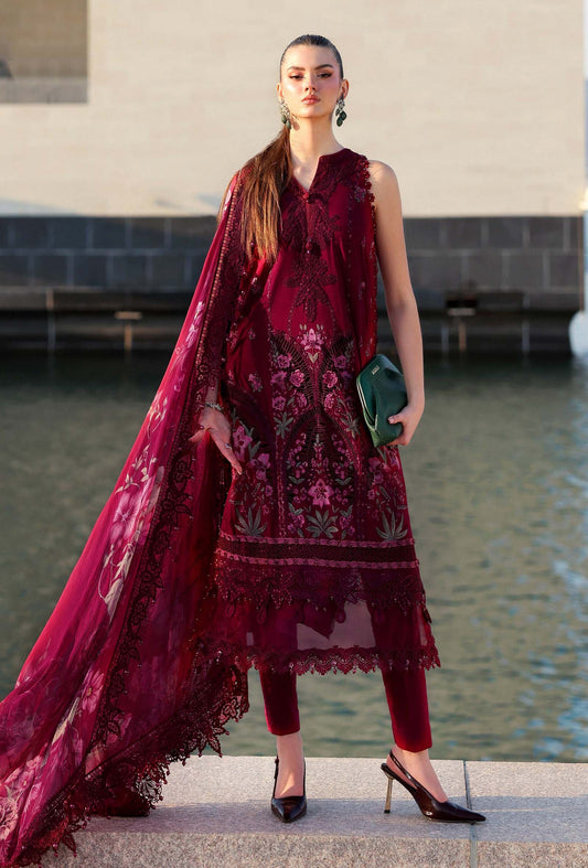 Maria.B - Luxury Lawn Embroidered 3 Piece Unstitched - D-2611-B