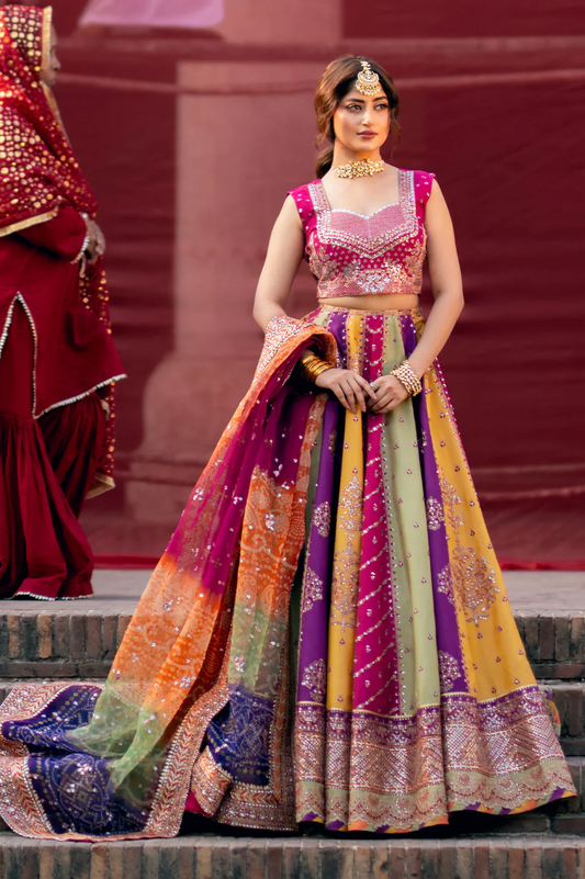 Bin Ilyas Wedding Festive Luxury Raw Silk Collection D-607