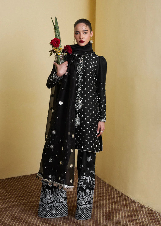 Hussain Rehar Elegant Luxury Raw Silk Unstitched 3 Piece Collection Kiara