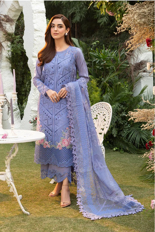 Sobia Nazir Luxury Lawn Embroidered 3 Piece Unstitched 10B