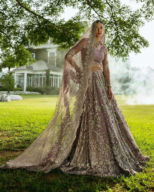 Mushq Luxury Net Embroidered Hand Emblishment Collection Mirabelle