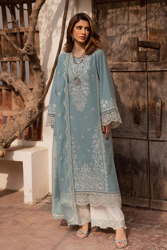 Batik - Naisha - Luxury Lawn Embroidered 3 Piece Unstitched