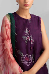 Zara Shahjahan Coco Pure Chiffon Duppatta  Spring      Summer Lawn Collection – Z23-8B
