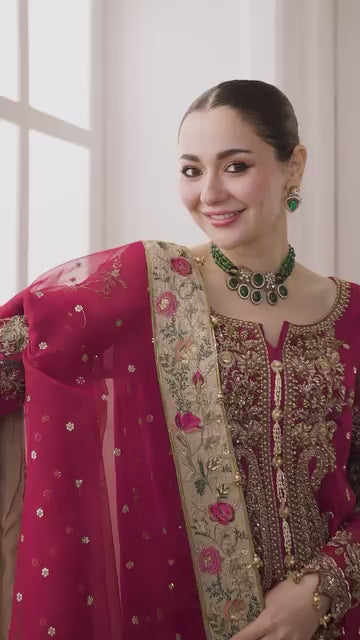 Charizam Luxury Pure Chiffon Unstitched Collection DJ5-5