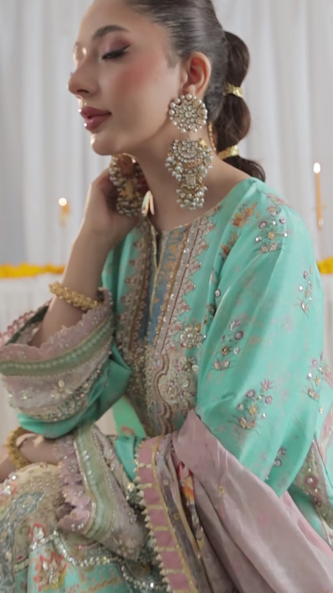 Ansab Jahangir Luxury Swiss Digital Printed & Embroidered Unstitched Collection Faraal