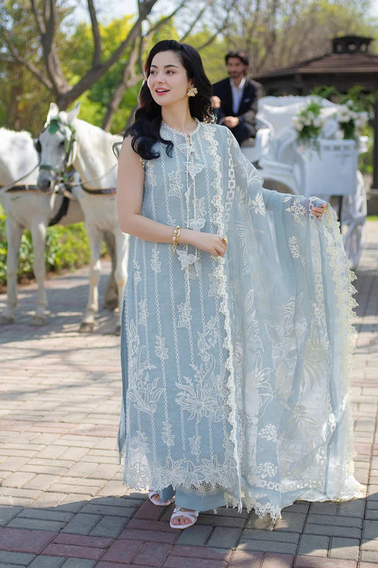Rang Rasiya Luxury Embroidered Lawn Unstitched 3Pc Suit-AYLA