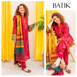 Batik RANG ROGAN 3 Pieces Unstitch Lawn Embroidered Collection