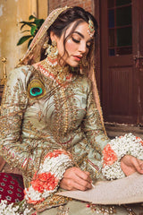 Zarlish By Mohsin Naveed Ranjha Organza Embroidered ZAMURD