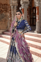Mohsin Naveed Ranjha Zarlish Wedding Festive Unstitched 3Pc Suit ZWU-31 Wedding Festive Shahtaj