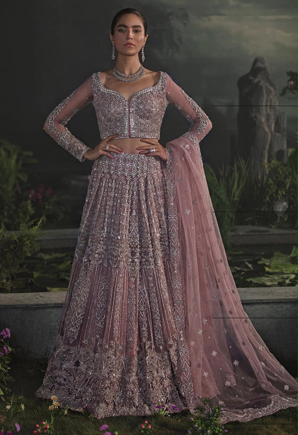 Erum Khan Bridal Lehenga Designs In Embellished Heavy Hand Needle Work For Bridal Wear  EK-021– Ex Couture 021