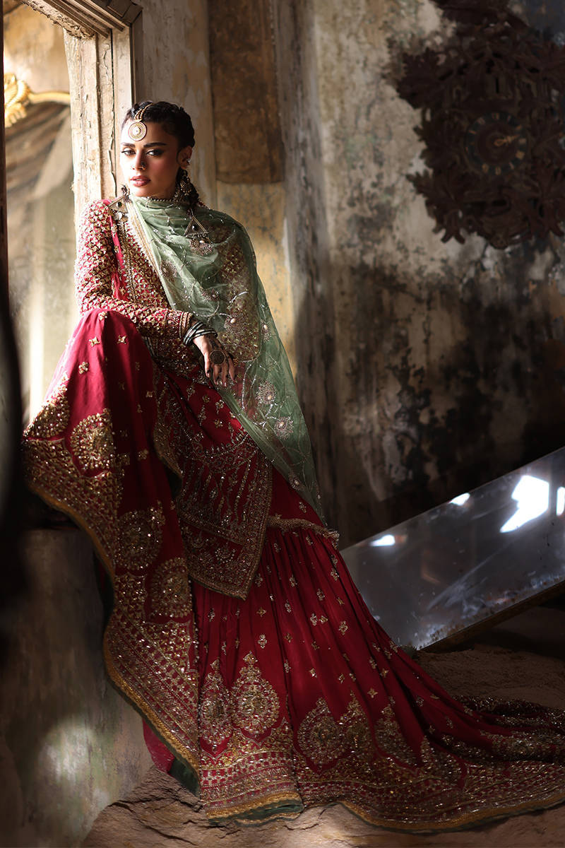 Moshsin Naveed Ranjha Orgnaza Hand Made Collection Ruhi Begum