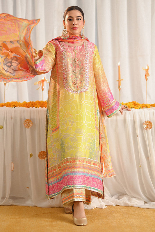 Ansab Jahangir Luxury Swiss Lawn Embroidered 3 Piece Unsticthed Miraal