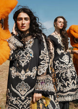 Mushq Lawana Embroidered Luxury Lawn Unstitched 3Pc Suit MSL13 Sawika