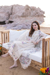 Qalamkar Luxury Chiken Kari Lawn 3 Pieces Unstitched FP-09 SELIN