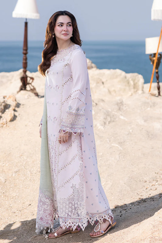 Qalamkar Sahil Kinare Luxury Lawn Collection 2024 - Nia