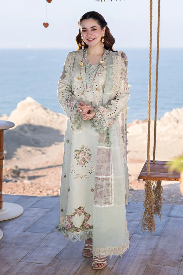 Qalamkar Luxury Lawn Unstitched 3 Pieces RANIA FP-15