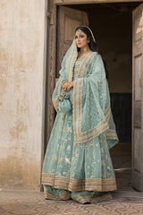 Erum Khan Jahan Wedding Unstitched 3 Pieces Collection 2023 Vol-02 - Shahbano