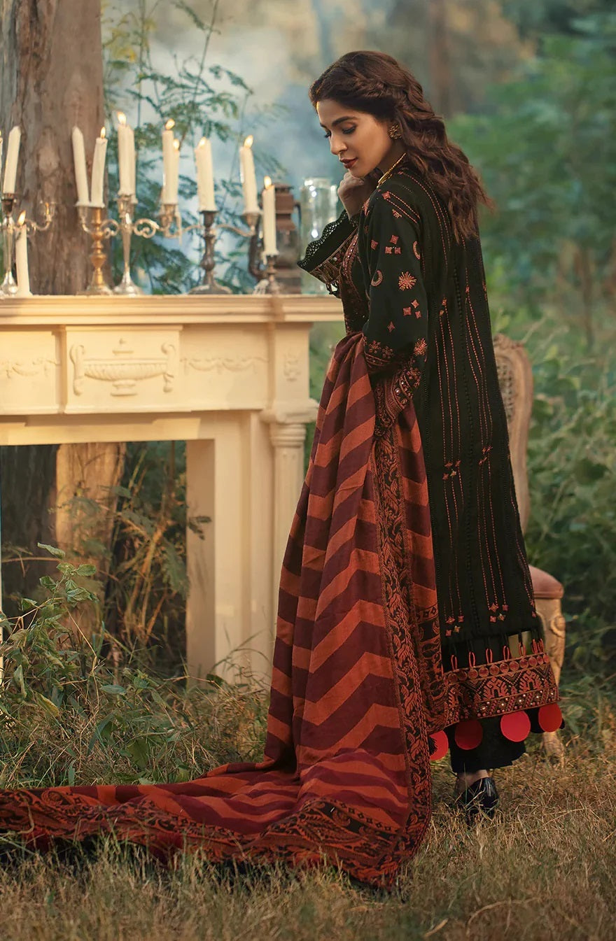 Maryam Hussain Luxury STITCHED Lawn Embroidered Collection STITCHED Napoli