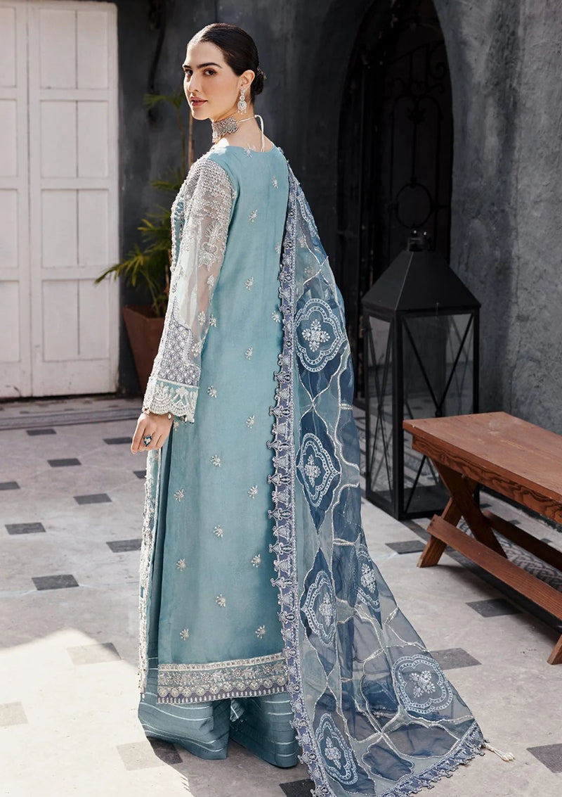 Nawabzadi by Emaan Adeel Luxury Formal Embroidered Organza Suit NW-02