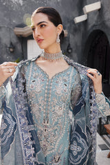 Nawabzadi by Emaan Adeel Luxury Formal Embroidered Organza Suit NW-02