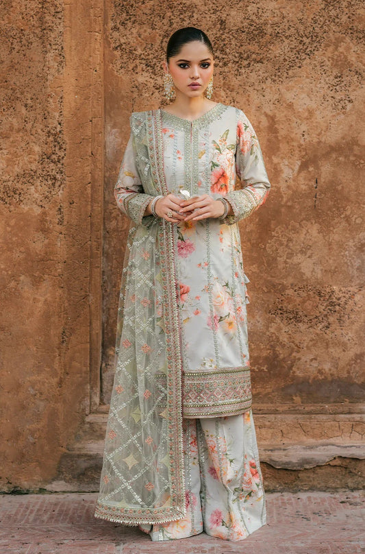 Iznik - Luxury Lawn Embroidered 3 Piece Unstitched - UE-311