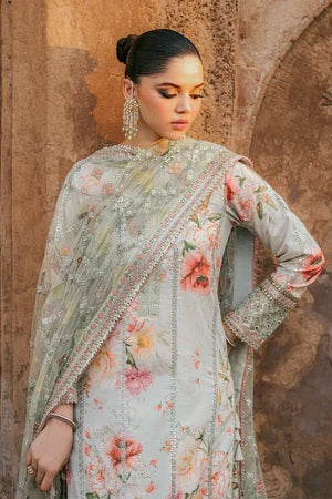 Iznik - Luxury Lawn Embroidered 3 Piece Unstitched - UE-311