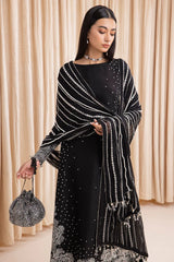 Jazmin Luxury Formals Collection Embroidered Raw Silk UR-7001