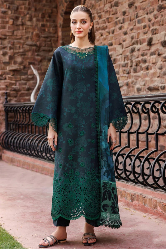 Farasha - Periveil - Luxury Lawn Embroidered 3 Piece Unstitched