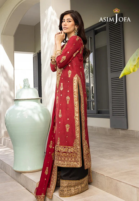 Asim Jofa Luxury Chiffon Embroidered Collection AJJH-02