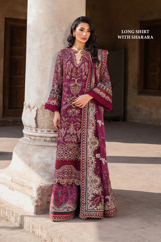 Iznik Wedding Festive Organza Embroidered Collection ILC-04