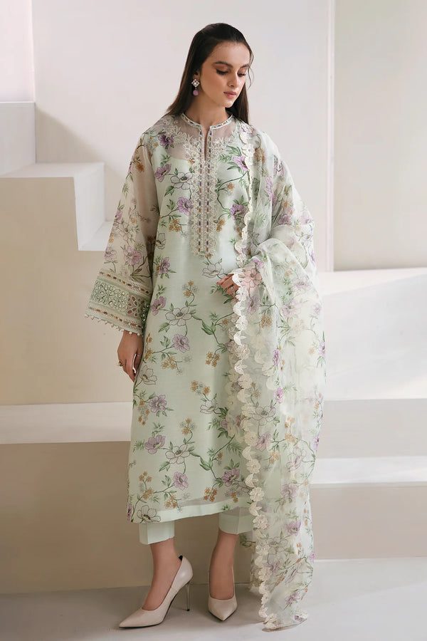 Baroque Luxury Lawn Embroidered Unstitched Collection UF-367